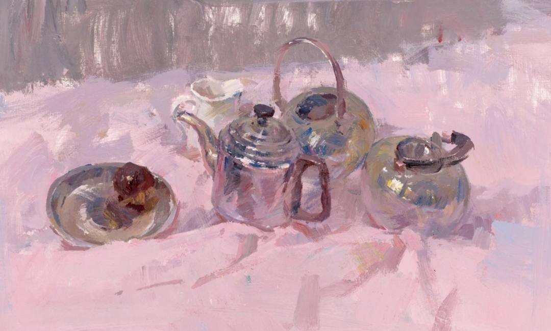 色彩静物作品