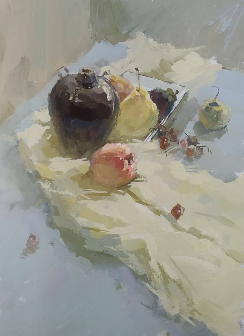 厚一优秀学员校藏作品-色彩静物