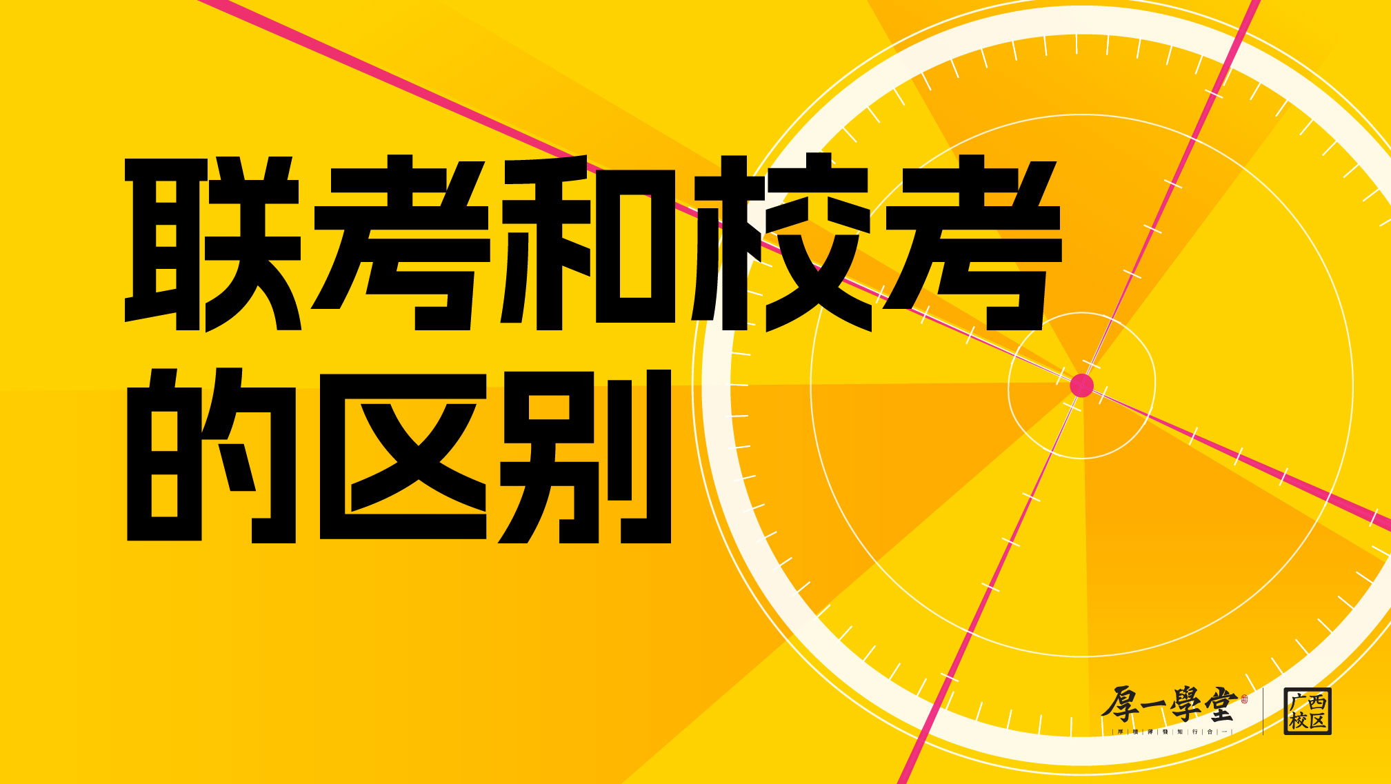 联考和校考的区别