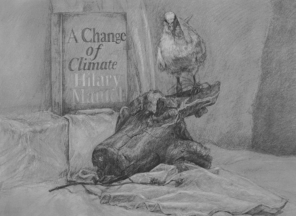 厚一优秀学员校藏作品-素描静物